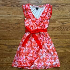 H&M ruffle dress